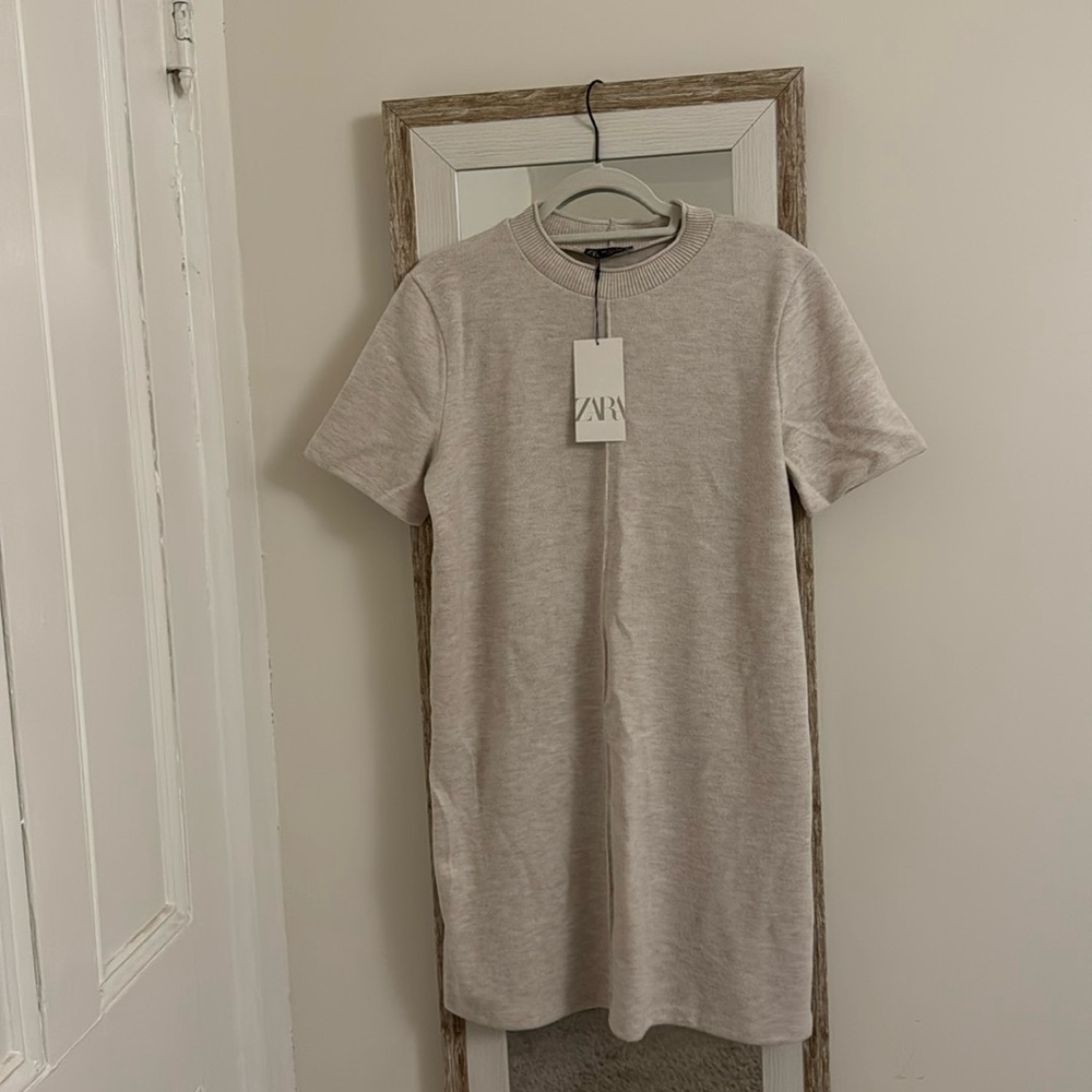 zara t shirt dress